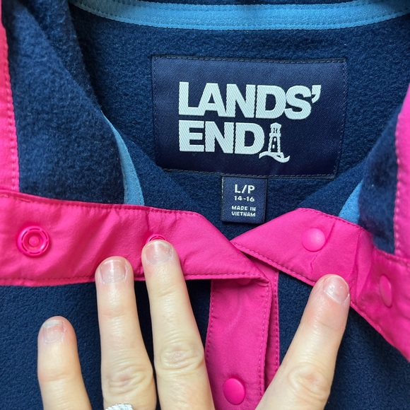 Lands end Womens fleece - Picture 3 of 5